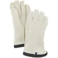 Hestra Heli Ski Wool Liner, sisäkäsineet, valkoinen
