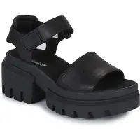 Timberland Everleigh Backstrap Sandal Black - Black - 41