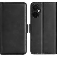 SKALO OnePlus Nord CE 3 Lite 5G Premium Wallet Lompakkokotelo - Musta