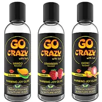 Nature Body Go Crazy - Lämmittävä makuliukuvoide, 100 ml, eri makuvaihtoehtoja, luonnollinen, vegaaninen