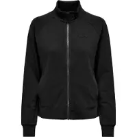 Only Play Onpmelina Ls Hn Zip Swt Noos - Black - XL