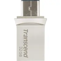 Transcend 32 GB USB/USB-C 3.1 MEMORY STICK - JETFLASH 890 (TS32GJF890S)