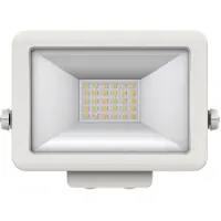 Theben theLeda B20L LED-kohdevalaisin valkoinen, Valkoinen/opaali, Alumiini