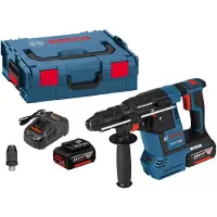 Bosch Poravasara GBH 18V-26 F Professional; 2,6 J; SDS plus; 2x5,0 Ah akku + L-Boxx 136