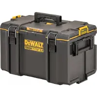 DeWalt DWST83342-1 DS400 TOUGHSYSTEM 2.0 Erittäin suuri työkalulaatikko, jossa on lokero