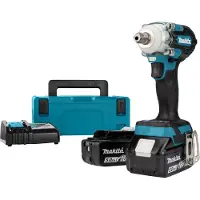 Makita Iskumutterinväännin DTW301RTJ; 18 V; 2x5,0 Ah akku