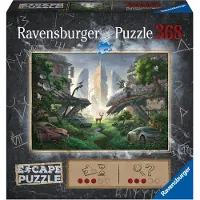 Ravensburger Escape: Desolated City 368-palan palapeli aikuisille - 17279 - pakohuonepelikokemus palapelimuodossa 27 x 20