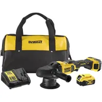 DeWalt Kiillotuskone DCM848P2-QW; 18 V; 2x5,0 Ah akku