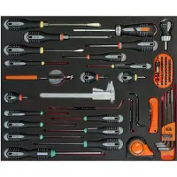 Bahco Fit&Go-työkalumoduuli 3/3, 66 osaa, FF1A10