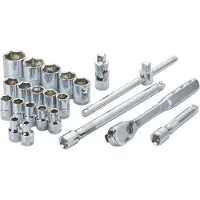 DeWalt -avaimet 22 kpl 1/2"