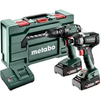 Metabo Combo-Set SB 18 + SSD 18 LT 200 BL -Akku-Schlagbohrschrauber, Akku-Schlagschrauber inkl. Akku, inkl. Ladegerät (685197000)