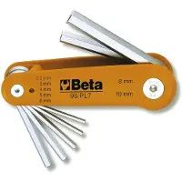 Beta Utensili 2.5-10 Mm Kuusiokoloavain 7 Yksiköt