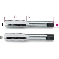 Beta Utensili 12x1.5 Mm Hohe Männerstimme 2 Stücke