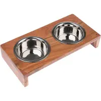 Modern Living Nellore -puinen kuppiteline 2x850ml Ø16,5cm