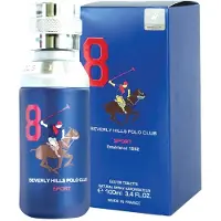 Beverly Hills Polo Club , 1982 - Sport 8, Eau De Toilette, miehille, 100 ml