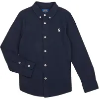 Ralph Lauren Merkitty Paita Laivastonsininen Featherweight Cotton Mesh Shirt Aviator Navy Laivastonsininen Pojat
