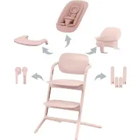 Cybex Lemo 4in1 set syöttötuoli Pearl Pink