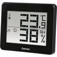 Hama termometr/higrometr TH-130 czarny