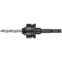 Milwaukee Kuusiokanta-adapteri 4932471695; SDS-Plus; 5/8''x18; 32-152 mm; + Kohdistusporaterä
