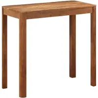 vidaXL Baaripöytä täysi akaasiapuu seesamviimeistelyllä 110x55x106 cm