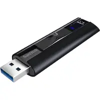 SanDisk 512GB Extreme PRO, 3.2 Gen1 USB-A -muistitikku, 420/380 MB/s, musta