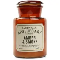 PADDYWAX Apothecary Amber & Smoke tuoksukynttilä 226 g