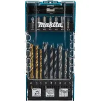Makita Poranterä- ja Ruuvikärkisarja D-74887; 17 kpl.