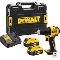 DeWalt Pora/ruuvinväännin DCD708P3T-QW; 18 V; 3x5,0 Ah akku