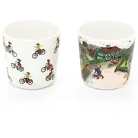 Rätt Start Lotta On Troublemaker Street, Mugs, 2-Pcs - Multi/patterned - 200 ml
