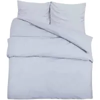 vidaXL Pussilakanasetti harmaa 220x240 cm kevyt mikrokuitu