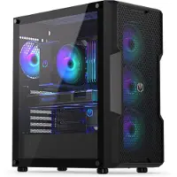 Endorfy Regnum 400 ARGB, Tower, PC, Musta, ATX, mikro ATX, Mini-ITX, Multi, Kotelotuulettimet (EY2A009)