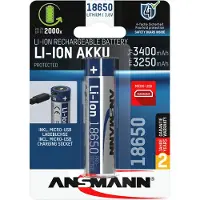 Ansmann Li-ion 18650 3400mah 3.6v Micro-usb 1307-0003 Akku