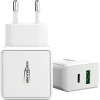 Ansmann HC218PD 1x USB-A 1x USB-C 3 A charger (1001-0111)