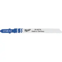 Milwaukee Pistosahanterä 4932274651; 75x2,5 mm; 5 kpl.