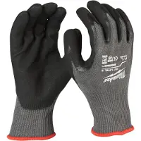 Milwaukee Kudottu leikkaussuojakäsineet taso 5, kaksinkertainen nitraattipeitto XL/10, 1 kpl - - 4058546290542