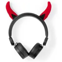 Nedis On-Ear-kuulokkeet irrotettavilla sarvilla