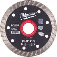 Milwaukee Timanttikatkaisulaikka DUT 4932399526; 115x22,2 mm