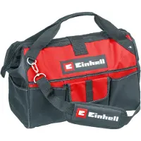 Einhell Tool Bag Virallinen lisävaruste Käytännöllinen Kestävä Punainen Musta 45cm x 29cm