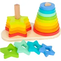 Small Foot junior pinoamispeli 19 x 10 cm puinen 19 kpl