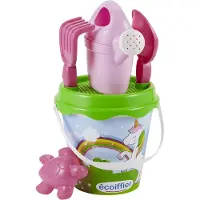 Ecoiffier Ämpärisetti tarvikkeilla (unicorn) 17cm