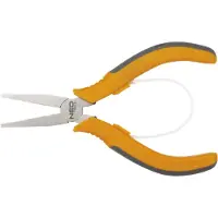 GRUPA TOPEX Tarkkuuspihdit litteäkärkiset 130 mm