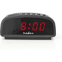 Nedis CLDK008BK digitaalinen herätyskello