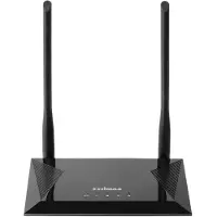 Edimax N300, Wi-Fi 4 (802.11n), Yksi kaista (2,4 GHz), Ethernet LAN, Musta, Pöytäreititin (BR-6428NS V5)