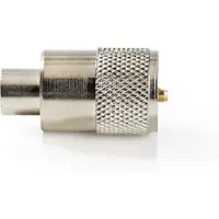 Nedis CSVC43900ME Suora Uros 25 kpl PL259 Liitin