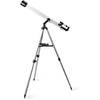 24.Se Kaukoputki Aukko: 50 mm Polttoväli: 600 mm Finderscope: 5 x 24 Maksimi työkorkeus: 125 cm Tripod Musta / Valkoinen