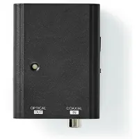 Nedis AV adapter ACON2505BK audio file converter Black
