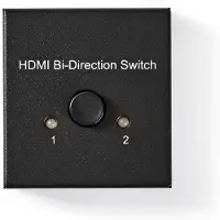 Nedis HDMI-kytkin &amp; jakaja 2/1, 4K/UHD@60 Hz, HDCP2.2