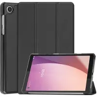 SKALO Lenovo Tab M8 Gen 4 Trifold Suojakotelo - Musta