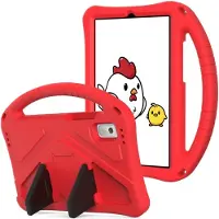 SKALO Lenovo Tab M9 Lapsikuori kahvalla ja jalustalla - Punainen
