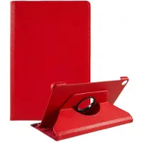SKALO Lenovo Tab M10 (Gen 3) 360 Litchi Suojakotelo - Punainen